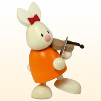 Osterhase Kaninchen Emma mit Geige