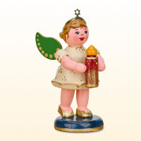 Geschenke - Engel mit Kerzenschein, 6,5cm