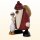 Weihnachtsmann mit Weihnachtsgans Auguste, 9cm