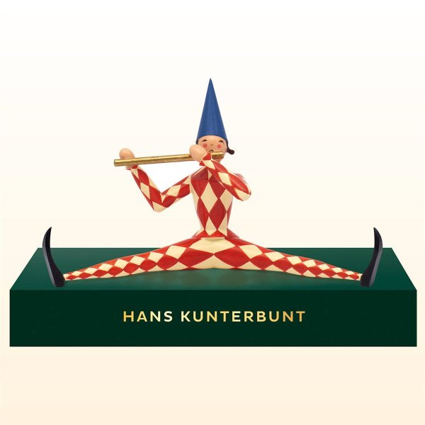 Hans Kunterbunt, klein, mit Podest