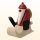 Weihnachtsmann auf Schlitten, 10,5cm