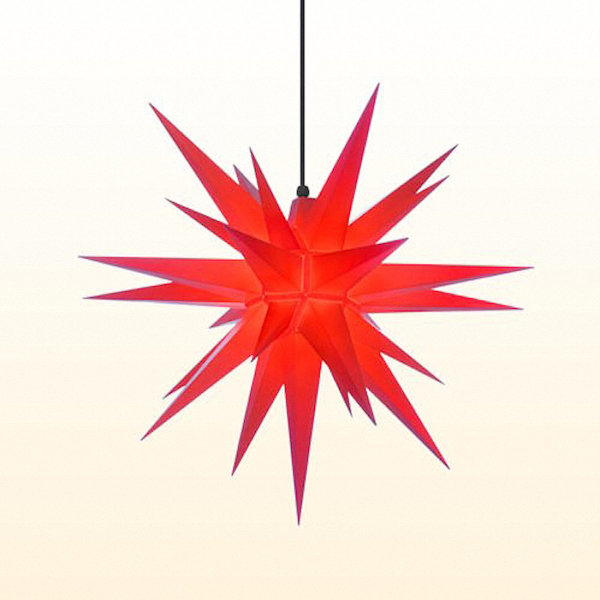 Stern A7 rot, ca. 68cm, Kunststoff