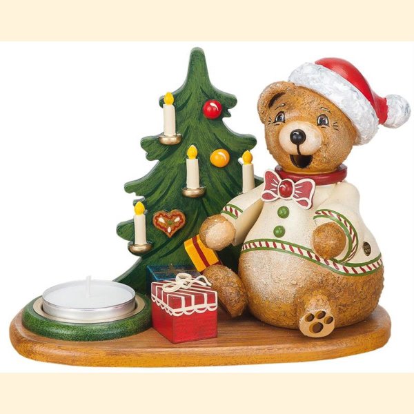 Wichtel - Teddys Weihnachtsgeschenke Teelichthalter