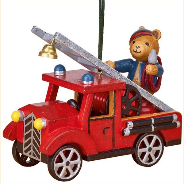 Baumbehang - Feuerwehr mit Teddy