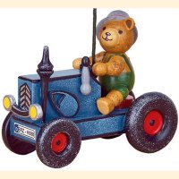 Baumbehang - Traktor mit Teddy