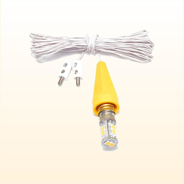 Beleuchtung LED für A1e/A1b gelb mit Kappe und Stecker