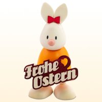 Osterhase Kaninchen Emma "Frohe Ostern"