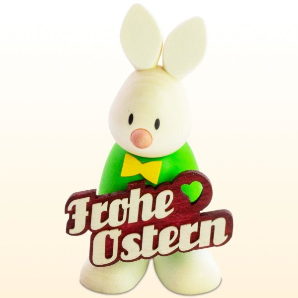 Osterhase Kaninchen Max "Frohe Ostern"